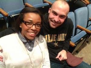 Briana Oliver and Thomas Crespo