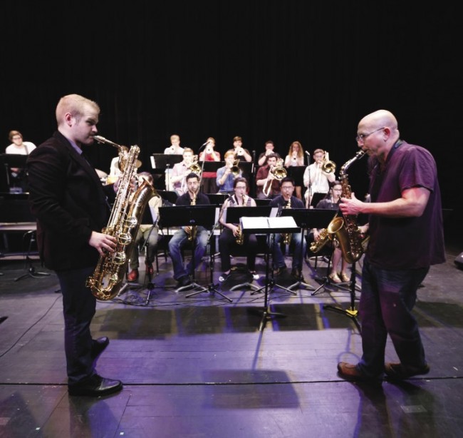 Ryan Middagh and Jeff Coffin