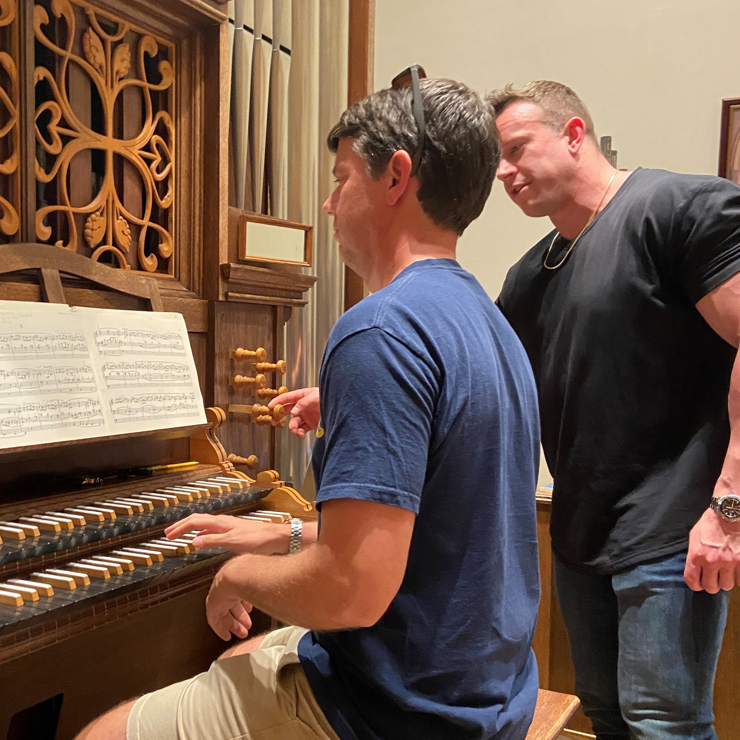 Blair practice organ