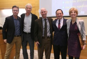 Vivian Casagrande symposium Vivian Casagrande receives an award photo: Anne Rayner; VU