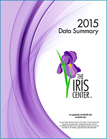 iris data summary 2015