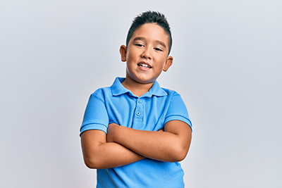 Jonathan standing with arms crossed