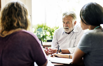 people at an IEP meeting people at an IEP meeting