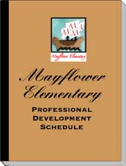 mayflower elementary professional development schedule