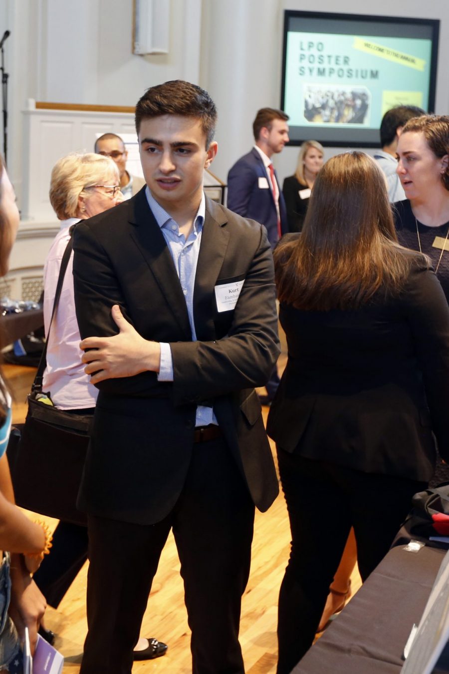 Photos of LPO Poster Symposium in Wyatt Center