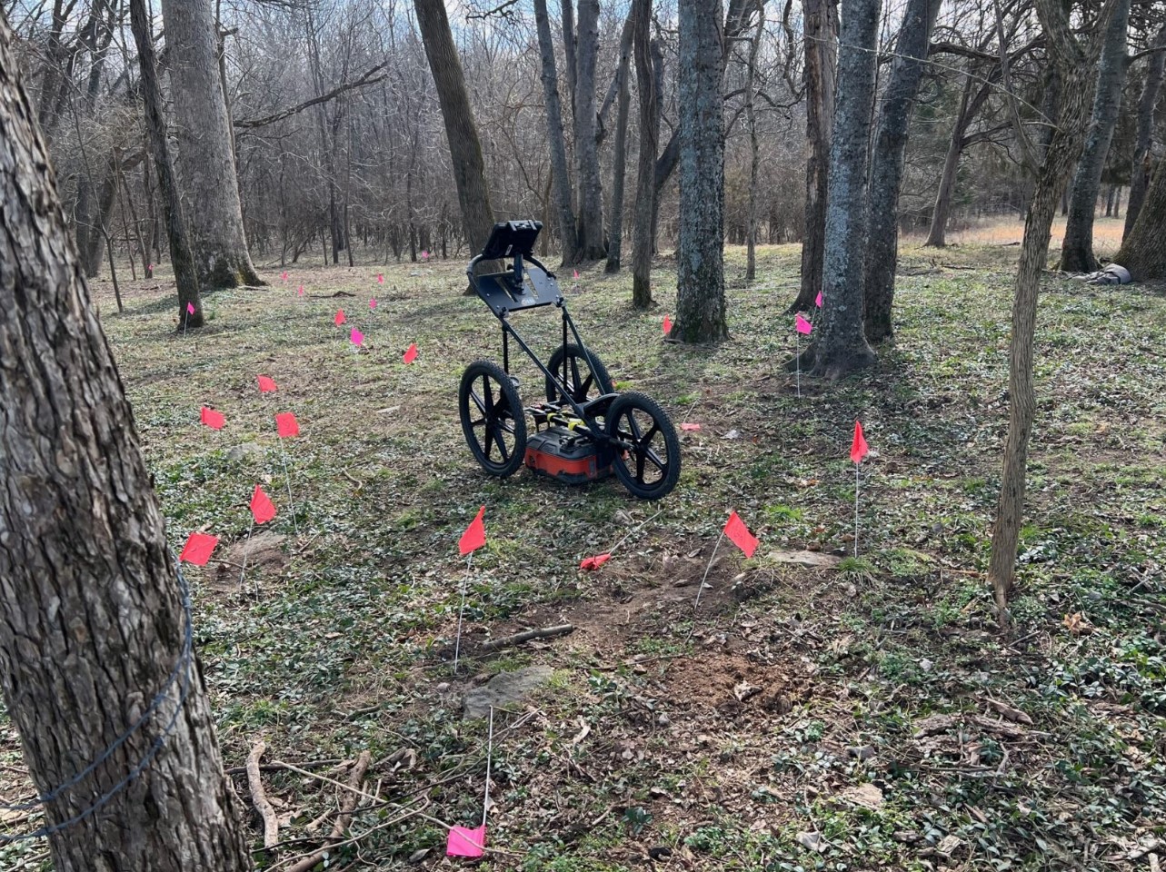 Geophysical survey work by the Vanderbilt Institute for Spatial Research (VISR) locates cemetery of enslaved people at The Hermitage
