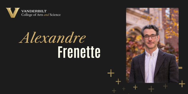Professor Alexandre Frenette named Dean’s Faculty Fellow