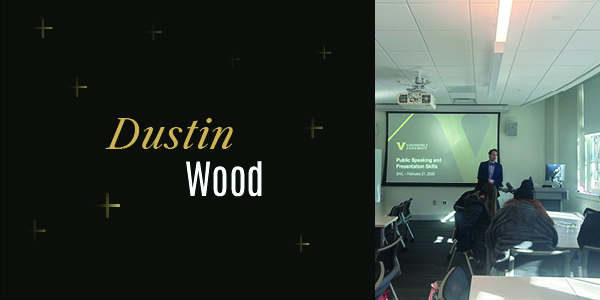 Dustin Wood Addresses SAIL Scholars