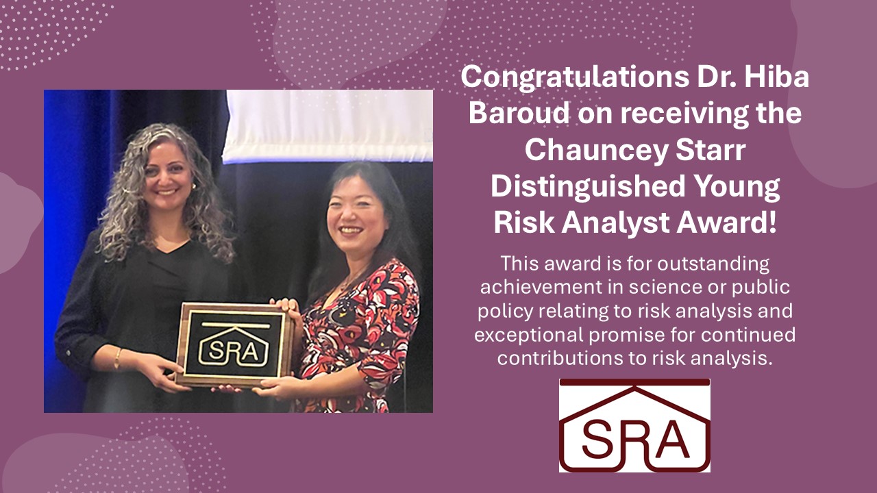 HibaBaroud-SRA-ChaunceyStarrAward