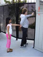 Positioning to negotiate doors