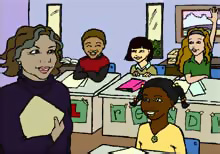 Teacher in Classroom