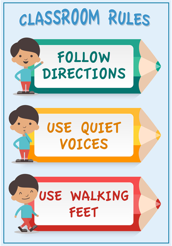 	Alt Tag	Classroom Behavior Management (Part 2, Elementary)	https://iris.peabody.vanderbilt.edu/module/beh2_elem/	Page 4	Follow directions. Use quiet voices. Use walking feet.