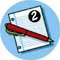 notebook and pen icon