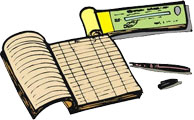 checks and checkbook