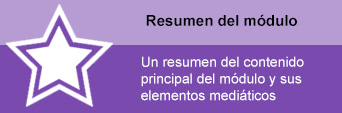 Resumen del módulo Resumen del módulo. Un resumen del contenido principal del módulo y sus elementos mediáticos.