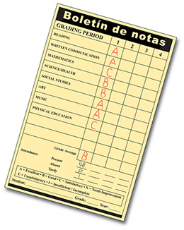 report card