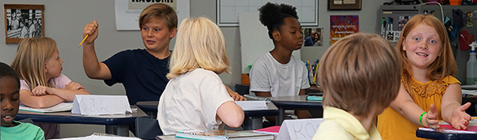 middle school students off task