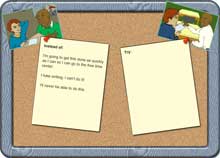 bulletin board activity icon