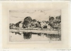 Childe Hassam print of Portsmouth