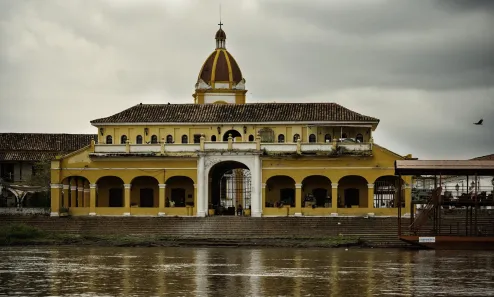 Church in Mompox, Colombia (David Clark LaFevor, MA'06, PhD'11)