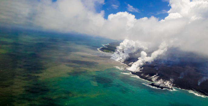 Kilauea volcanic eruption volcano