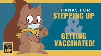Thanks for stepping up and getting vaccinated