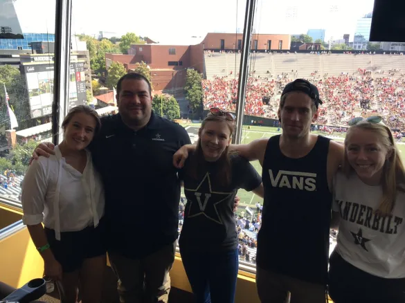 #AnchorDown with #VUSN. (Photo taken pre-COVID.)