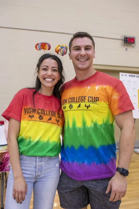 Jessica Quintos Day and College Cup co-captain Logan Locascio (Submitted photo)