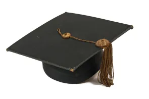 Mortarboard that belonged to James H. Kirkland, Vanderbilt's second chancellor (1893-1937)