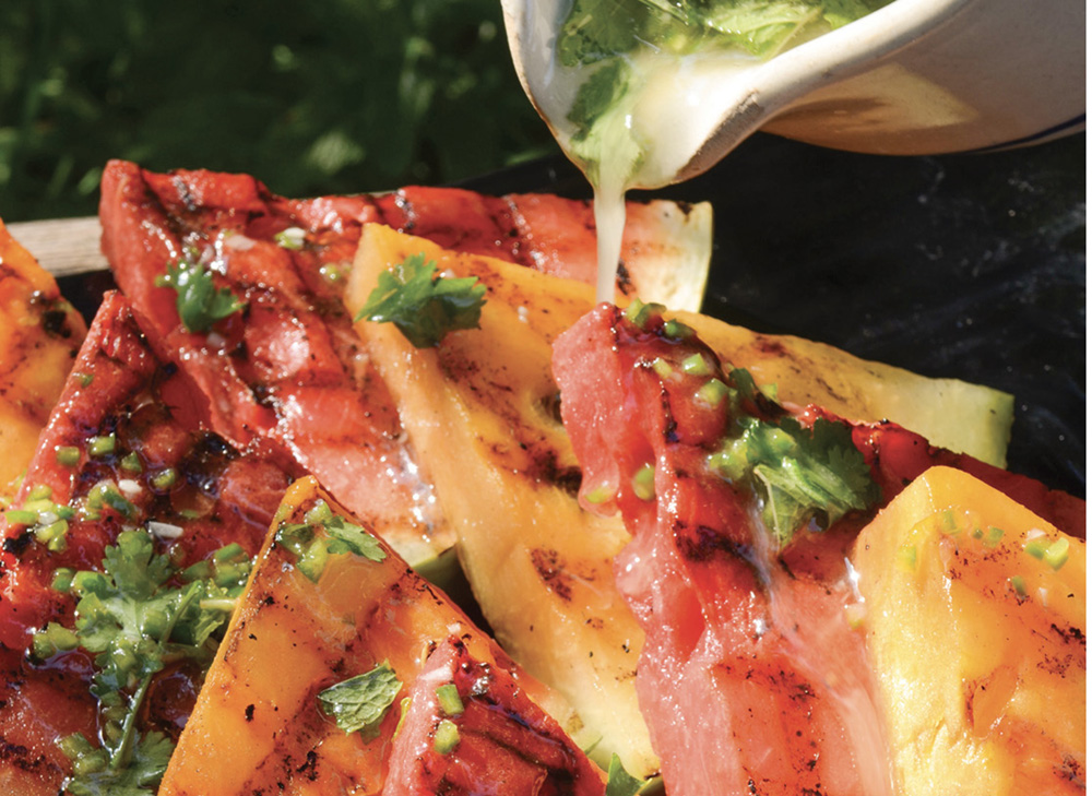 photo of grilled watermelon