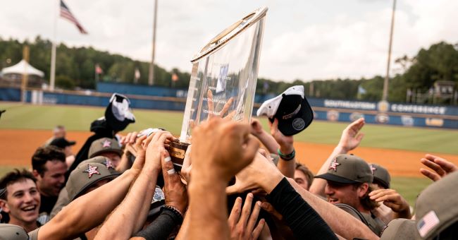 The VandyBoys were the 2023 SEC Tournament champs. (Vanderbilt University)