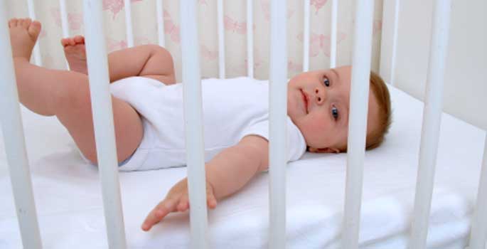 baby in crib