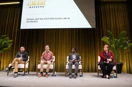 Vanderbilt University Dare to Grow event in the Student Life Center is part of the volunteer leadership weekend. All photos were taken on Saturday, March 1, 2025. Photo by Joe Howell Photos by Joe Howell