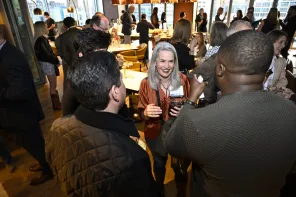 The Volunteer Leadership Kickoff Reception taking place at Conrad Hotel