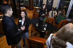 The Volunteer Leadership Kickoff Reception taking place at Conrad Hotel
