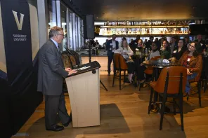 The Volunteer Leadership Kickoff Reception taking place at Conrad Hotel