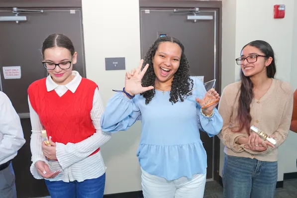Lunch and recognition ceremony to celebrate the first cohort of Nashville Vanderbilt Scholars from Metro Nashville Public Schools. Photo: Harrison McClary/Vanderbilt University