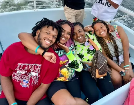 Jacqueline Tubbs (far right) with her little brother, Jeffery, older sister, Jenita, and mom, Venita (Submitted photo)