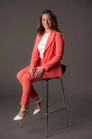 Amanda Harding, Peabody College – Ed.D. in Leadership and Learning in Organizations, assistant director of strategy and operations, Vanderbilt Office of Digital Education, #VU2023 (Harrison McClary/Vanderbilt)