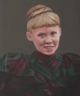 Portrait of Stella Vaughn, by Diane Davich Craig.