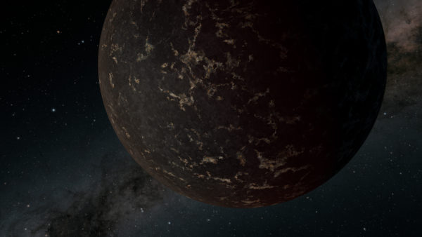 NASA/JPL-Caltech illustration of LHS 3844b