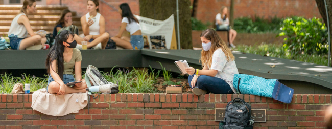 Rand wall students masks