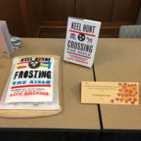 A cake resembling the cover of the book, but with the pun title.