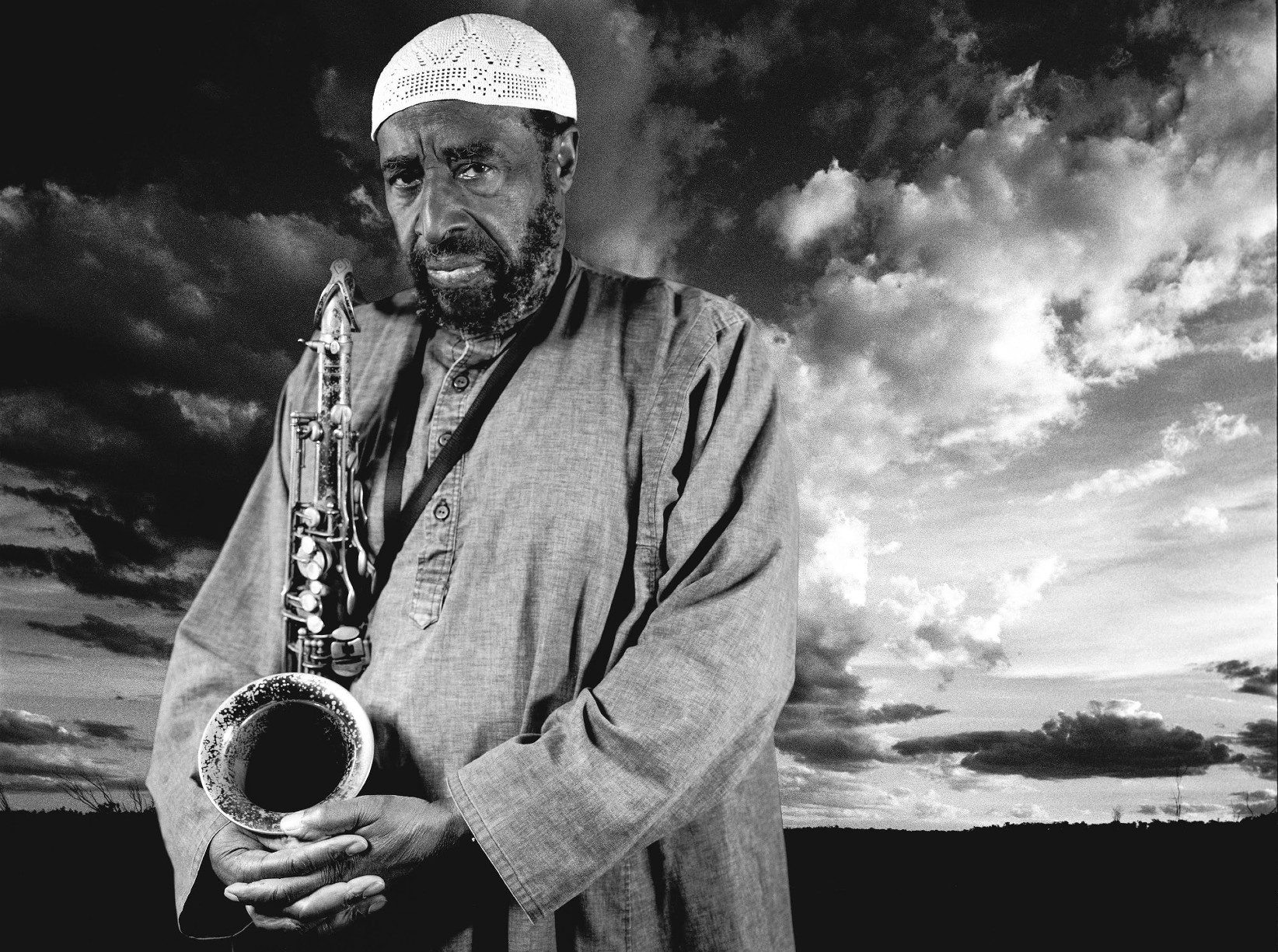 Portrait of Yusef A. Lateef (photo credit: Michael Di Donna)