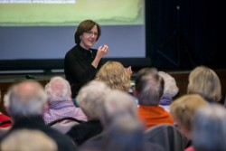 Carole Bucy, a professor of history at Volunteer State Community College and the Davidson County historian, will teach an Osher class on controversial presidential elections (John Russell/Vanderbilt)