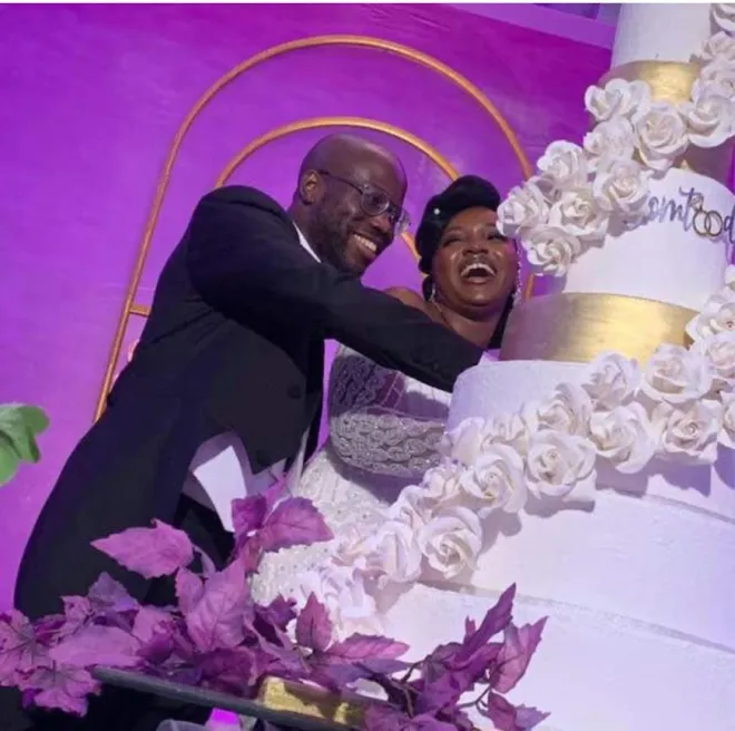 Somto Dimobi Okoye and her husband (Submitted photo)