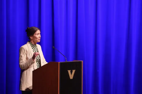 Welcome Back: Chancellor at Dialogue Vanderbilt Harrison McClary/Vanderbilt University