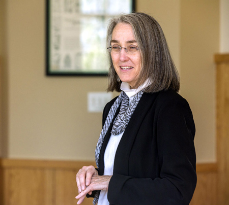 Kate Daniels, professor of English who teaches "Deep Dive into the Literary Arts" (Anne Rayner/Vanderbilt)