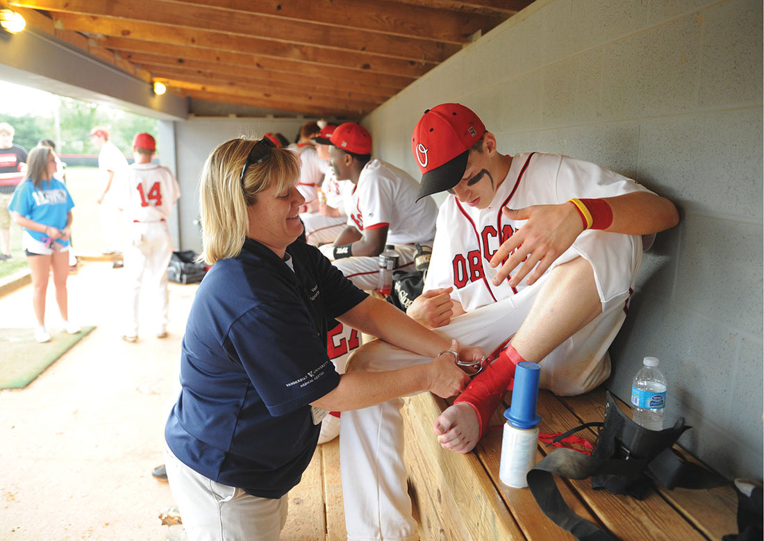 Johnson_Michelle Vanderbilt Sports Medicine trainer Michelle Johnson