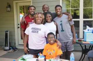 Haley Bishop and her family (Submitted photo)